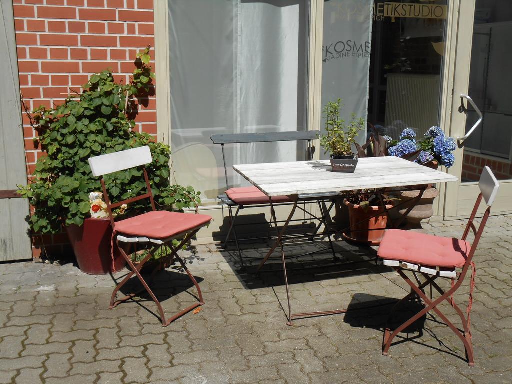 Apartment Silberne Lilie クヴェードリンブルク エクステリア 写真